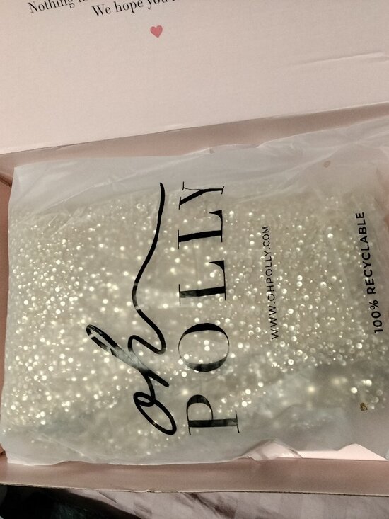 OhPolly Krystelle Embellished Fishtail Maxi Dress in Gold, 8 - Picture 8 of 13